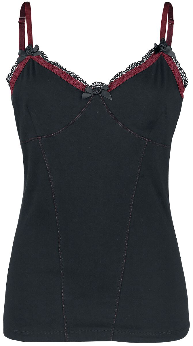 Haut Avec Dentelle | Gothicana by EMP Top