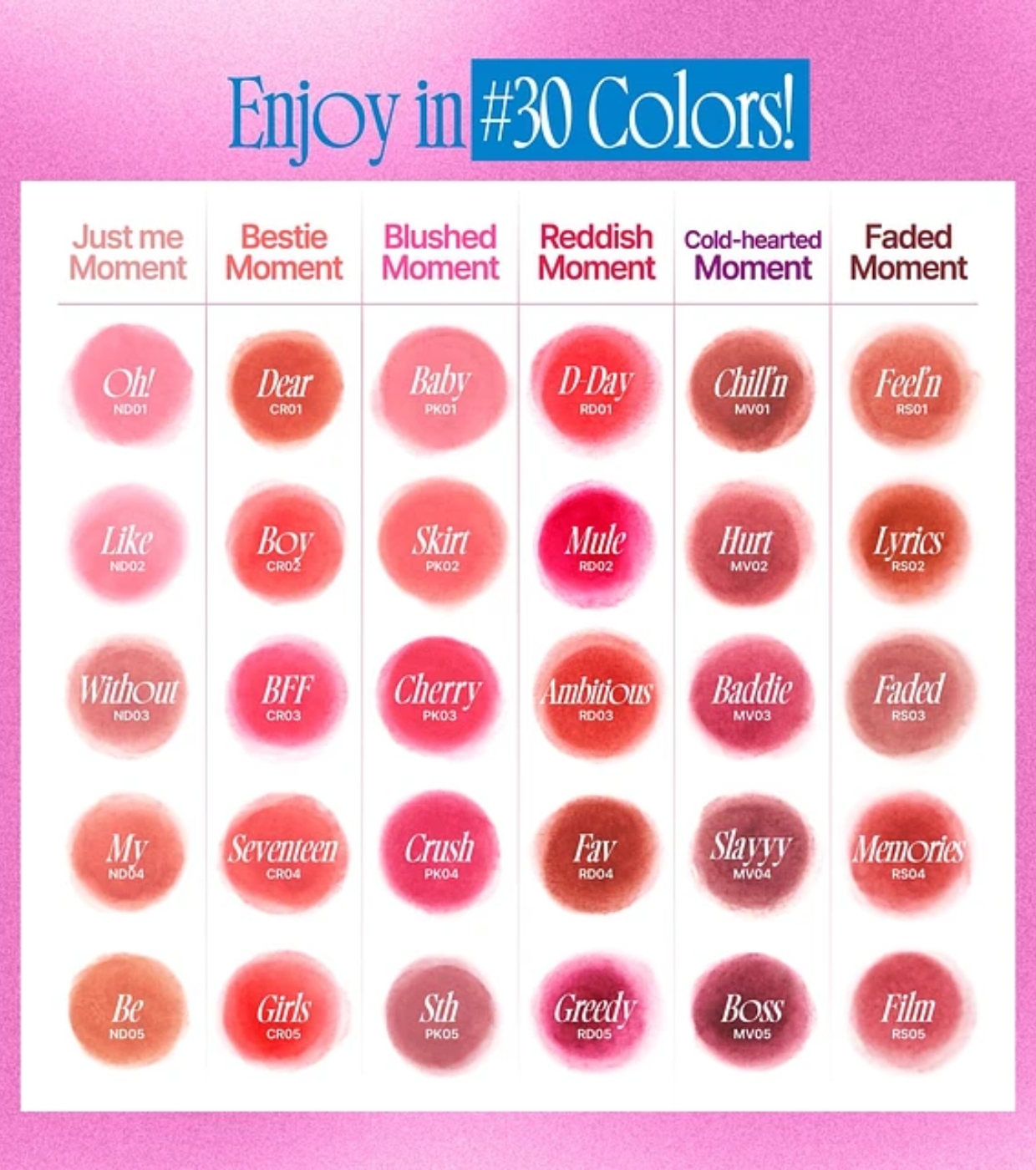 Fwee - Bálsamo labial e para bochechas colorido Pudding Pot - MV03 Baddie