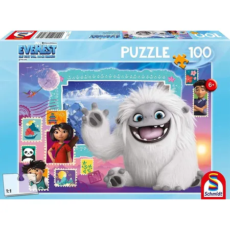 Schmidt Spiele Puzzle - Eine magische Reise, DreamWorks-Everest, 100 Teile