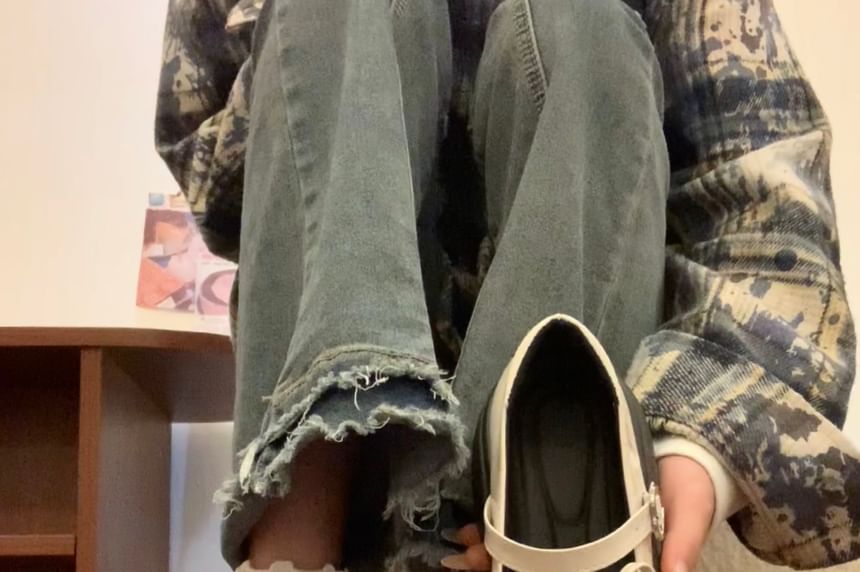 DURAC - Bow Patent Platform Mary Jane-schoenen