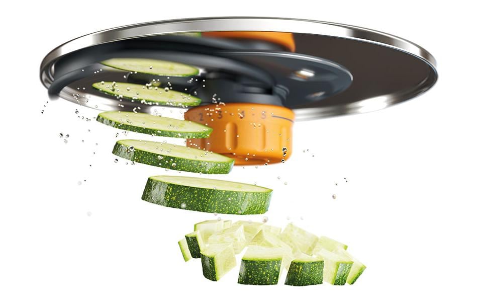 Food Processor MultiPro XL Weigh+ FDM72.990SS, Grau/Silber<br>Küchenmaschine mit eingebauter Digitalwaage und dem Count-up-Timer