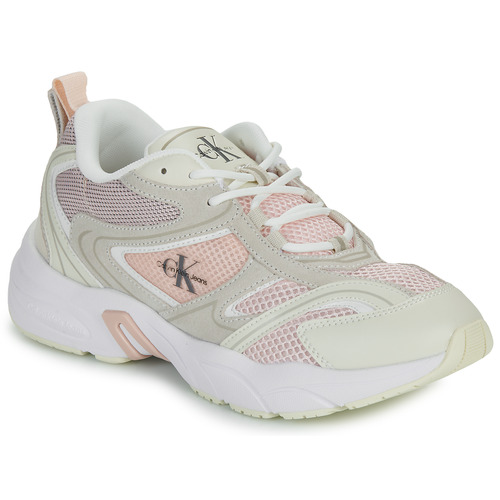 Calvin Klein Jeans - RETRO TENNIS SU-MESH - Beige