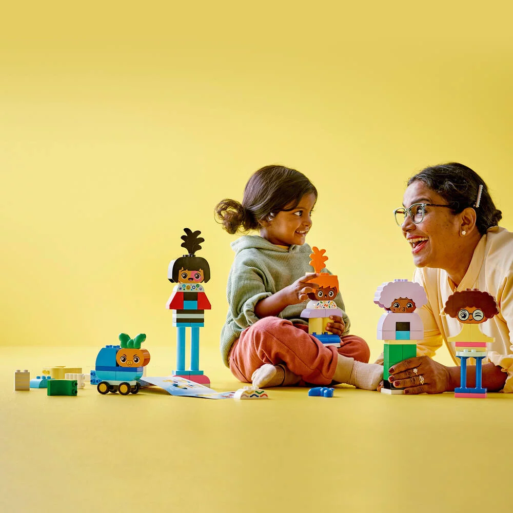 LEGO®DUPLO®MA VILLE 10423 - PERSONNAGES A CONSTRUIRE AUX DIFFERENTES EMOTIONS