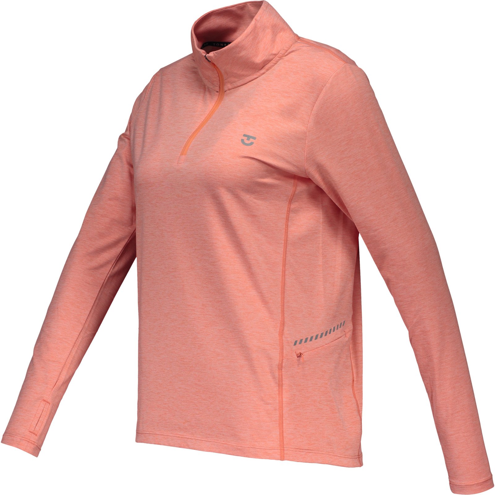 Tone Up Damen-Running-Shirt Active S, koralle