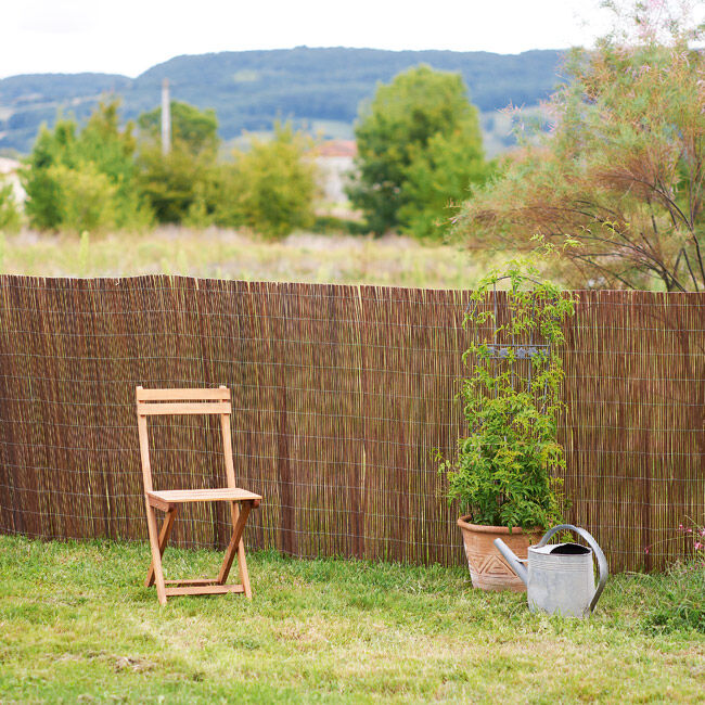 Canisse en osier