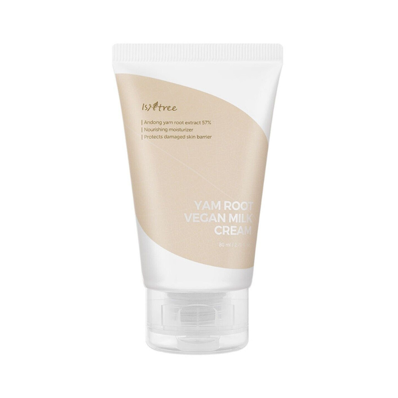 Isntree - Yam Root Vegan Milk Cream 80 ml - Dagcreme