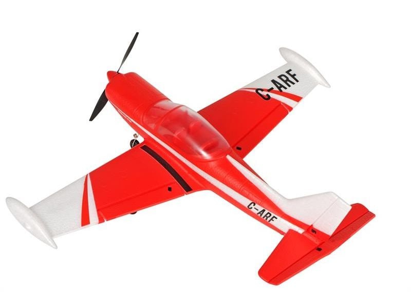 TOP-RC Warbird Mini SF260 450 mm, Rot, RTF Kleines 4-Kanal RC-Flugzeug mit Gyro