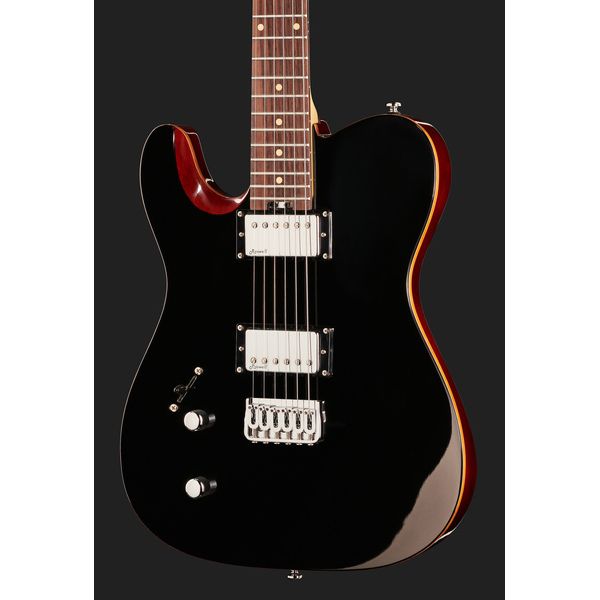 Harley Benton Fusion-T HH HT LH EB BK