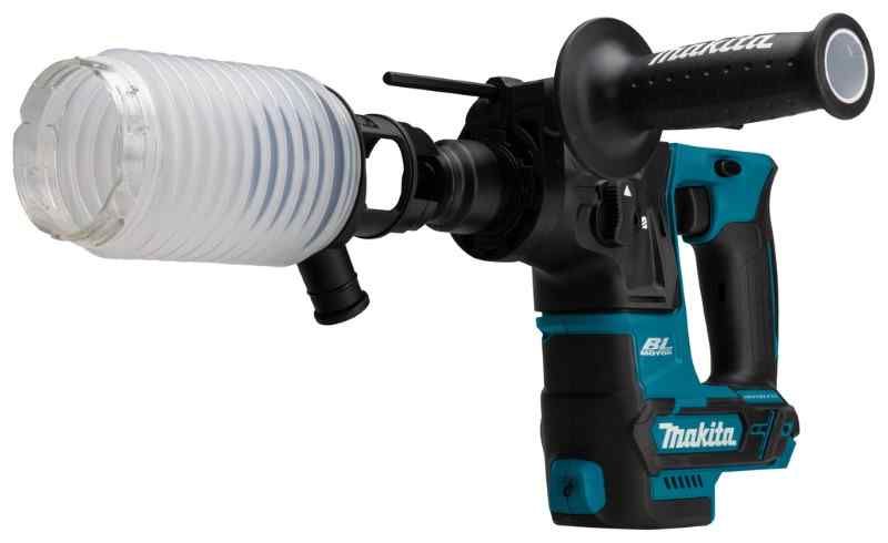 Makita HR166DSMJ 12V Max Boorhamer set (2x4.0Ah) in Mbox met stofafzuiging