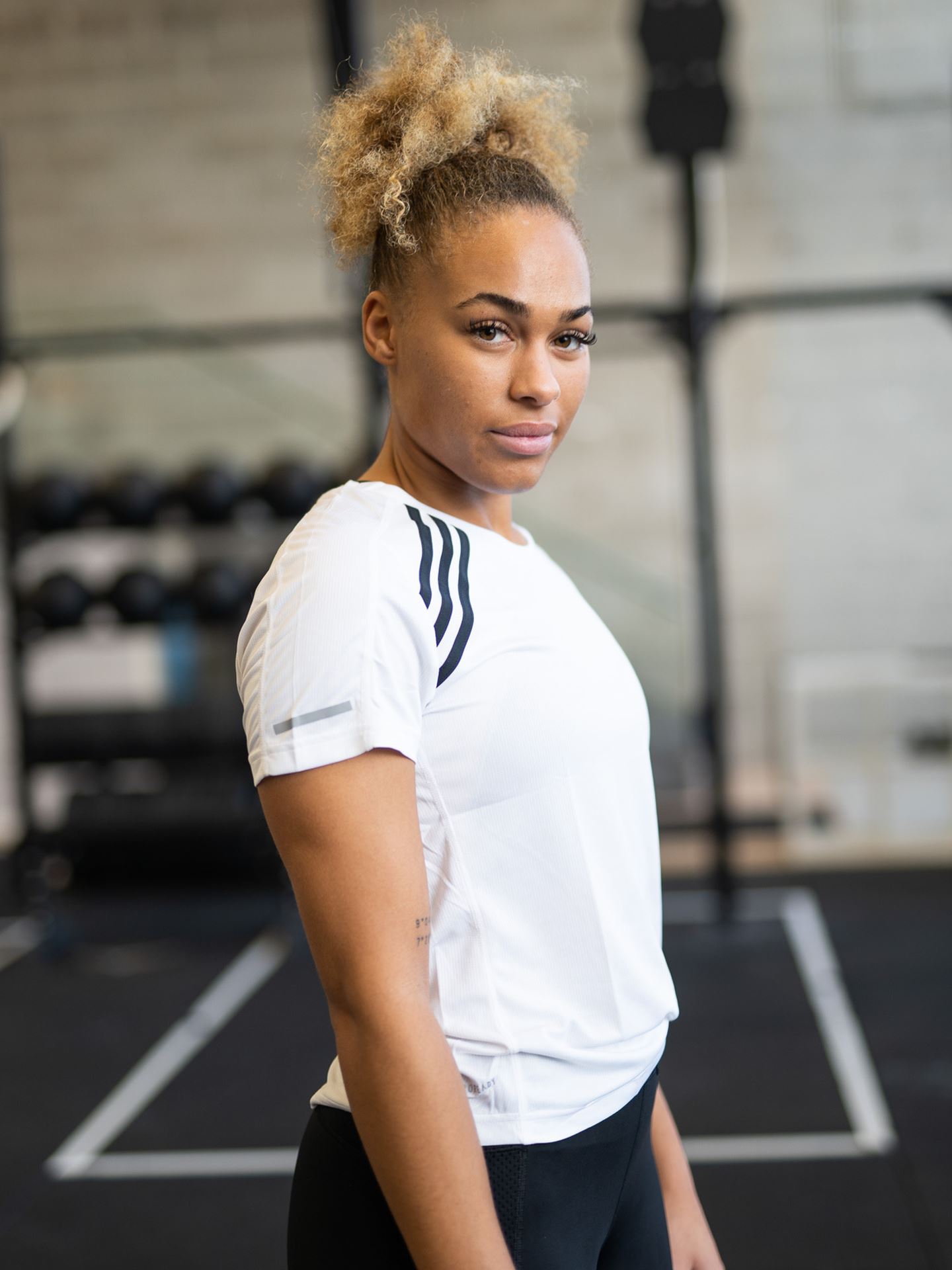 Run It Tee 3 Stripes