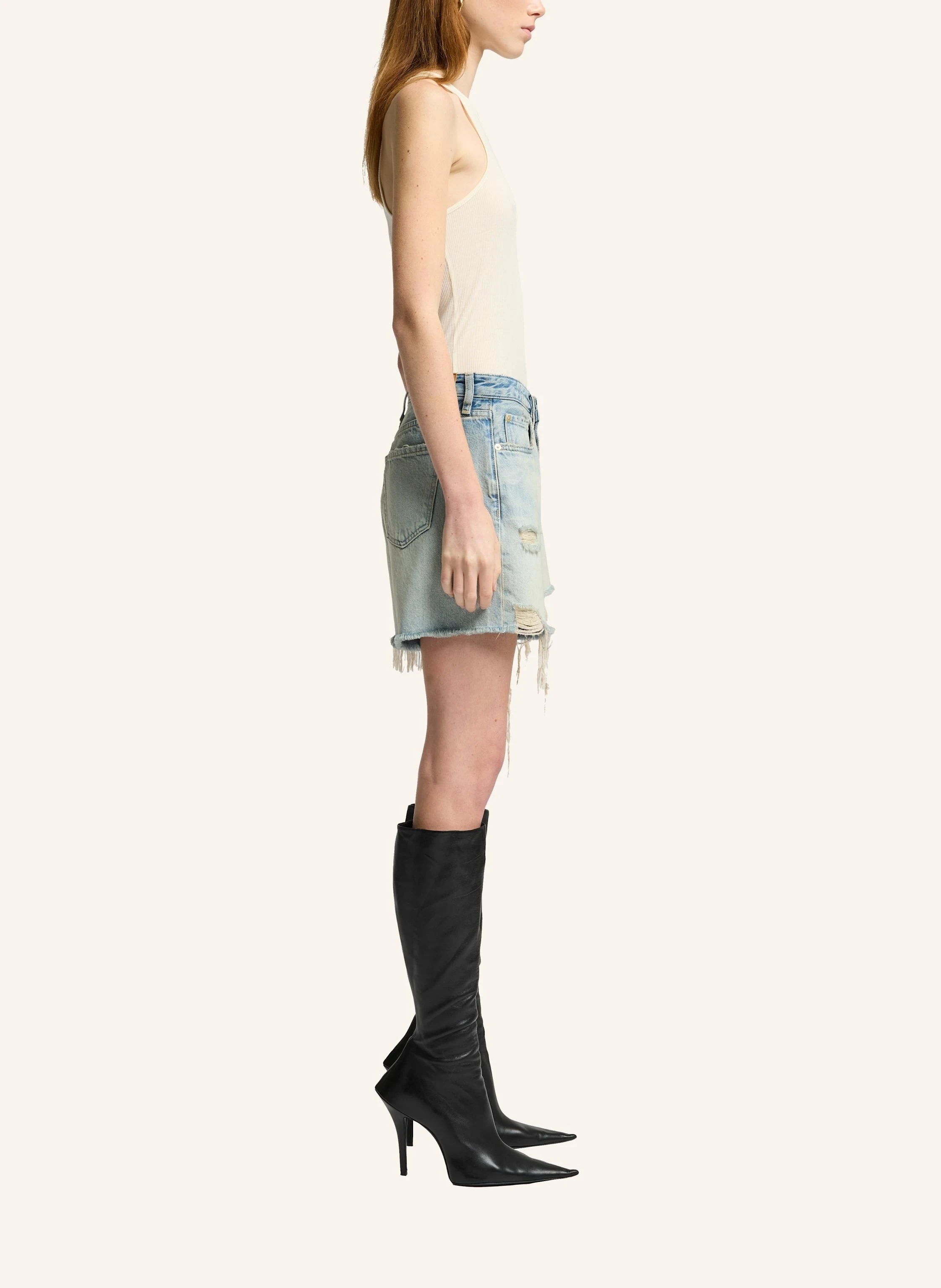 7 for all mankind Denim Shorts MONROE LONG
