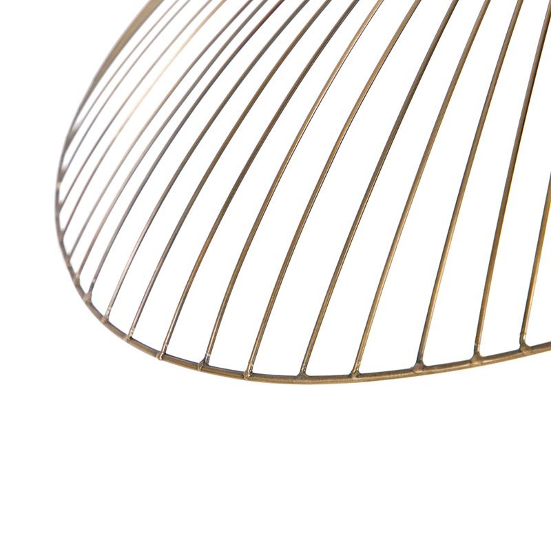 Design hanglamp messing draad 64cm - Pia