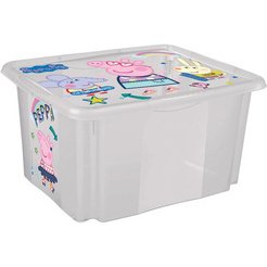 Boîte de rangement empilable Peppa Pig