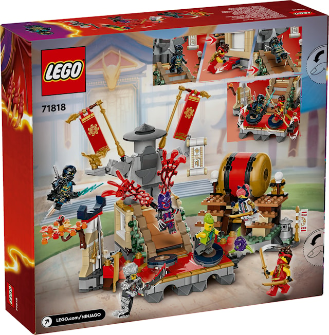Turneringens kamparena LEGO® NINJAGO® (71818)
