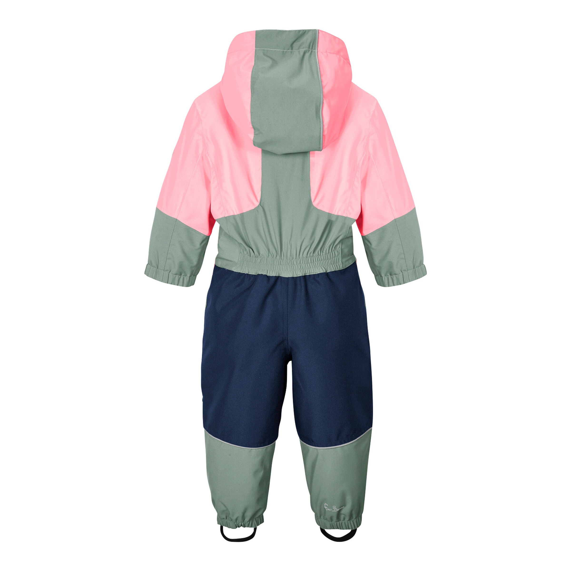 KILLTEC Regenanzug Colorblock rosa/oliv/marine