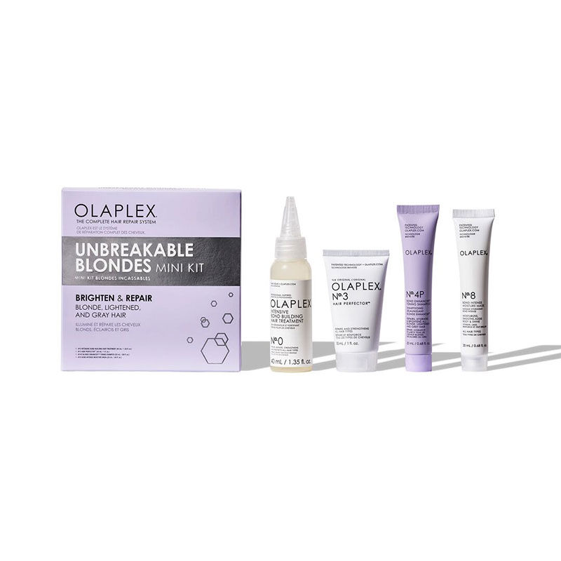 Unbreakable Blondes mini kit pour cheveux blonds et fragiles