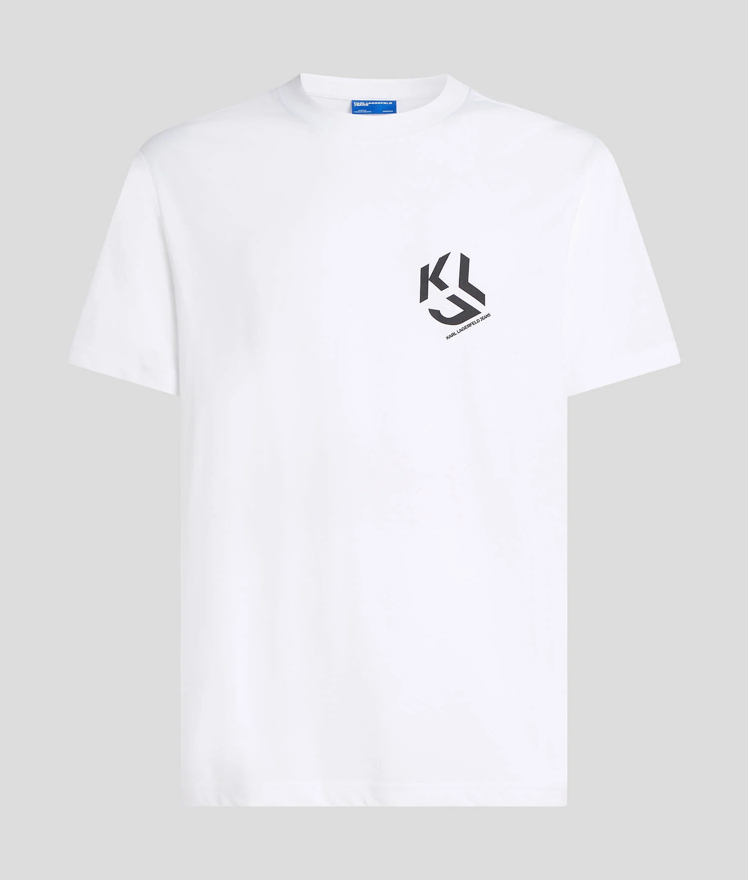 T-SHIRT AVEC MONOGRAMME - Blanc
