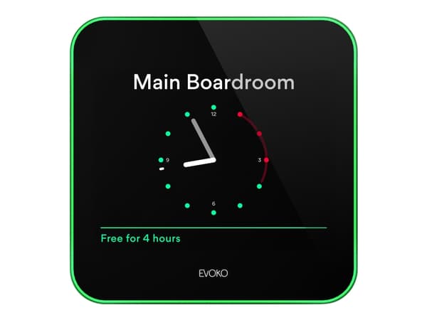 Evoko Liso - Room manager - trådløs, kablet - 802.11a/b/g/n, NFC - Gigabit Ethernet