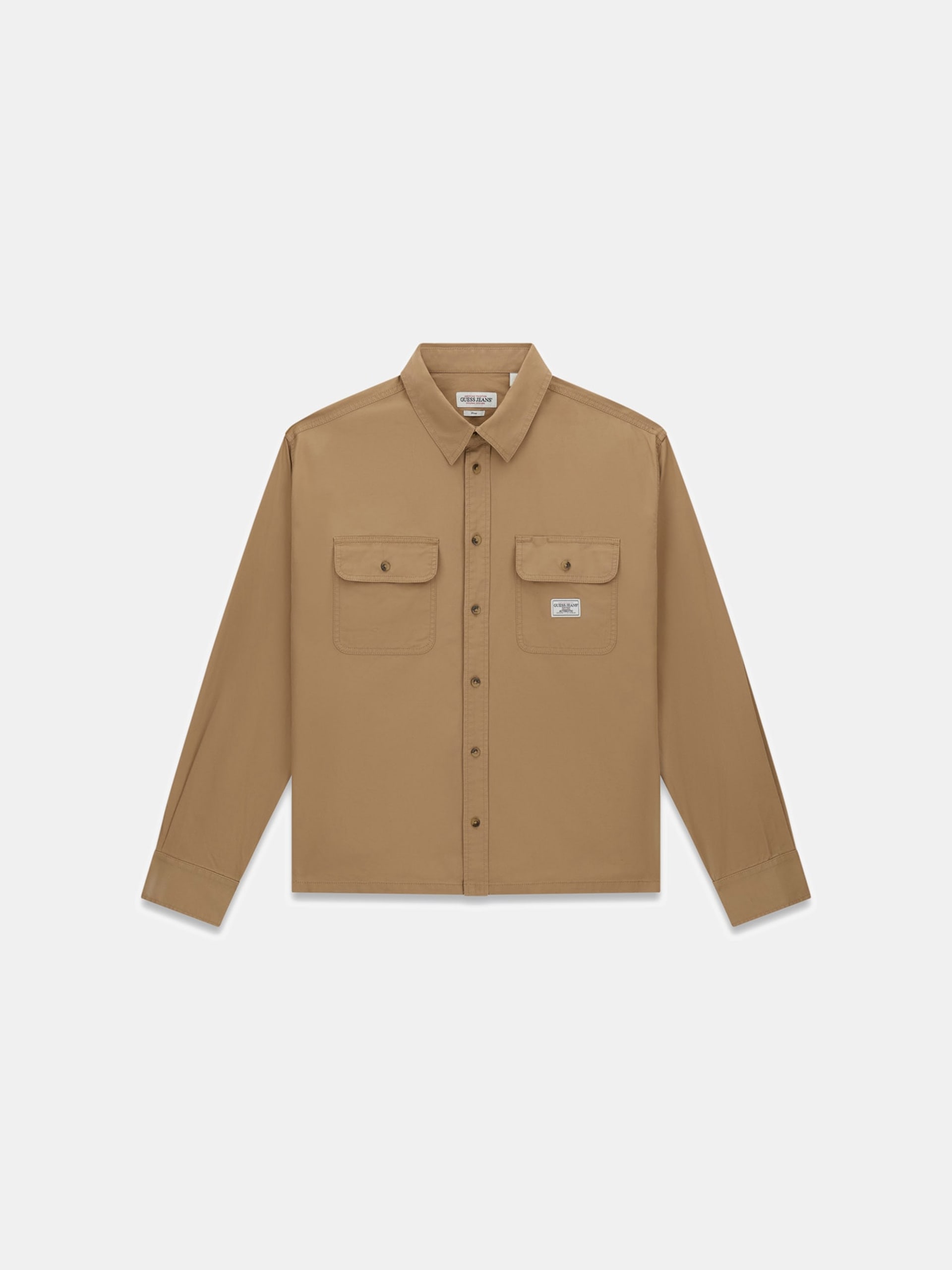 Camisa cropped quadrada com bolso