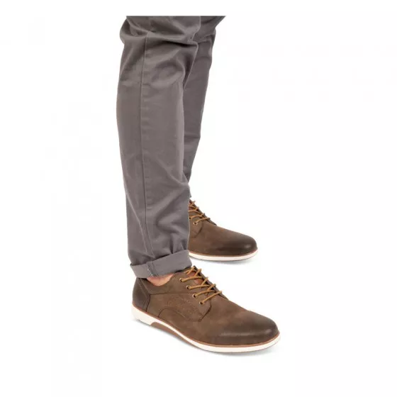 Baskets MARRON DENIM SIDE