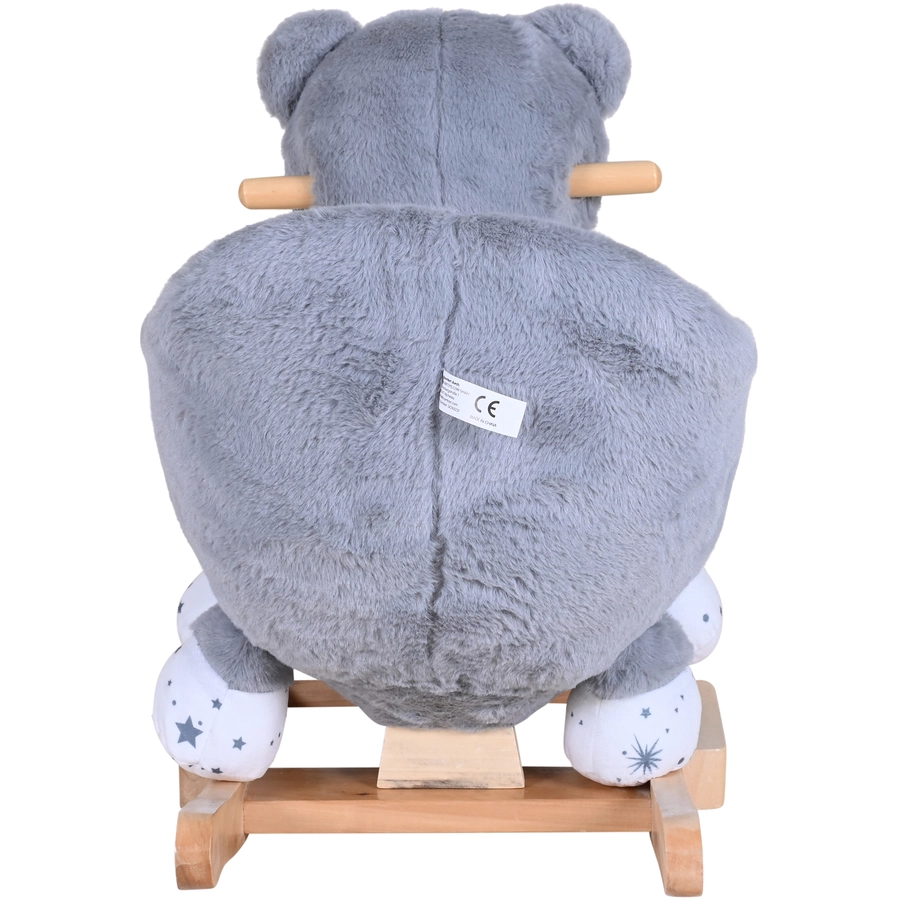 knorr toys® Schaukeltier Bär grau