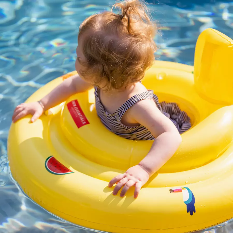 Swim Essentials Unisex Yellow Baby Float (0-1 Jahr)