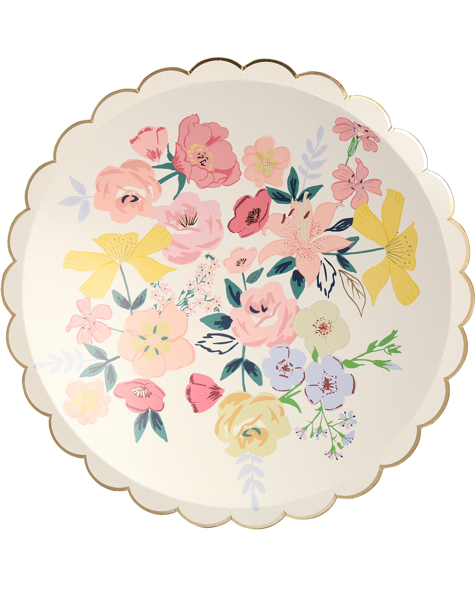 Pappteller ENGLISH GARDEN 8er-Set