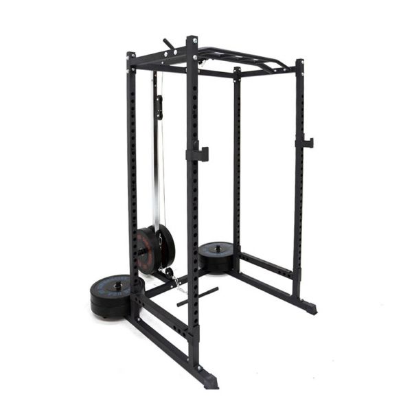 Force USA Rack de Musculação PT com Acessório de Polia Alta e Baixa