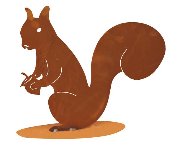 Ferrum Rost-Eichhörnchen Felix, ca. H34 cm