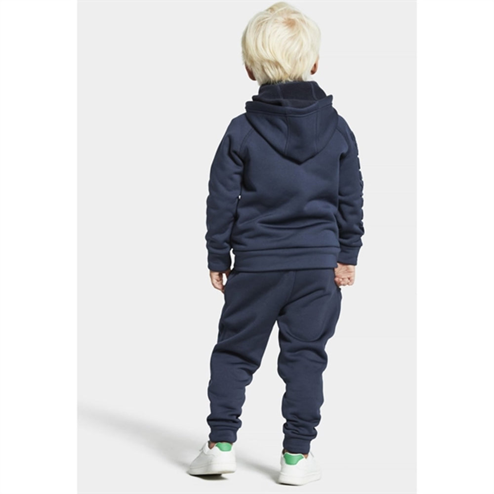 Corin Navy Sweatshirt m. Lynlås | Luksusbaby