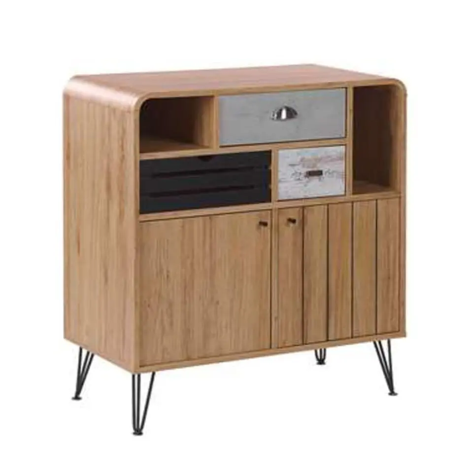 KYLE - Sideboard - Lichte houtkleur - Vezelplaat