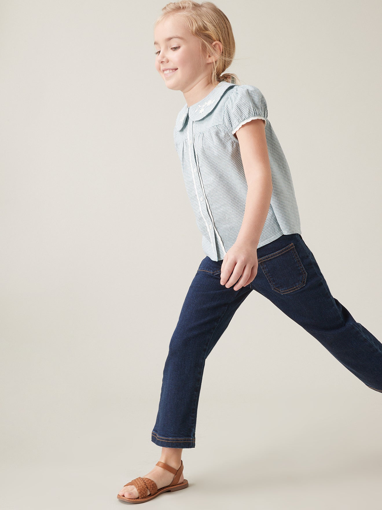 Blouse Fille brodée