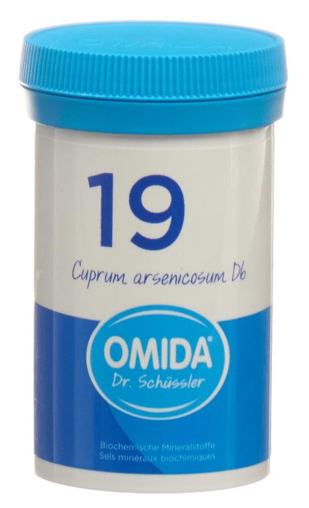 Omida Nr19 Cuprum arsenicosum Tabl 6 D Ds 100 g