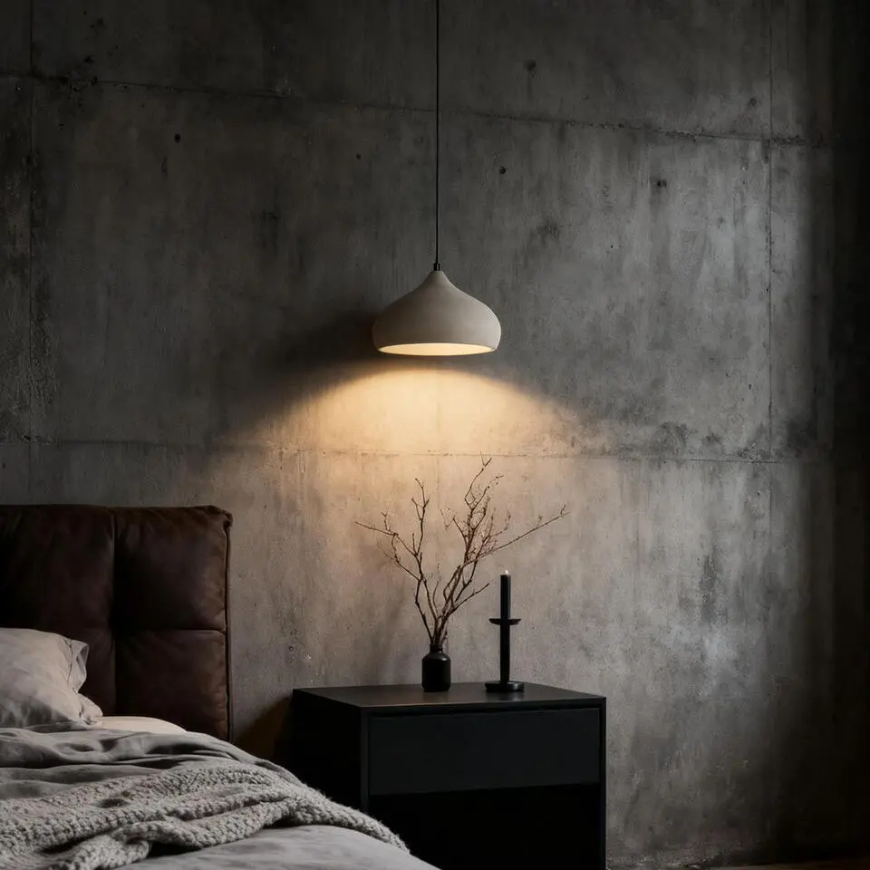 Qazqa hanglampen nick grijs e27