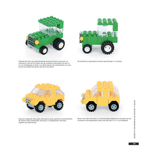 Uitgeverij condor geweldige lego-ideeën