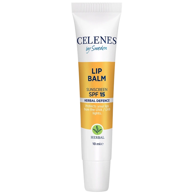 Celenes Herbal Defence Lip Balm With Sunscreen SPF 15 - 10 ml