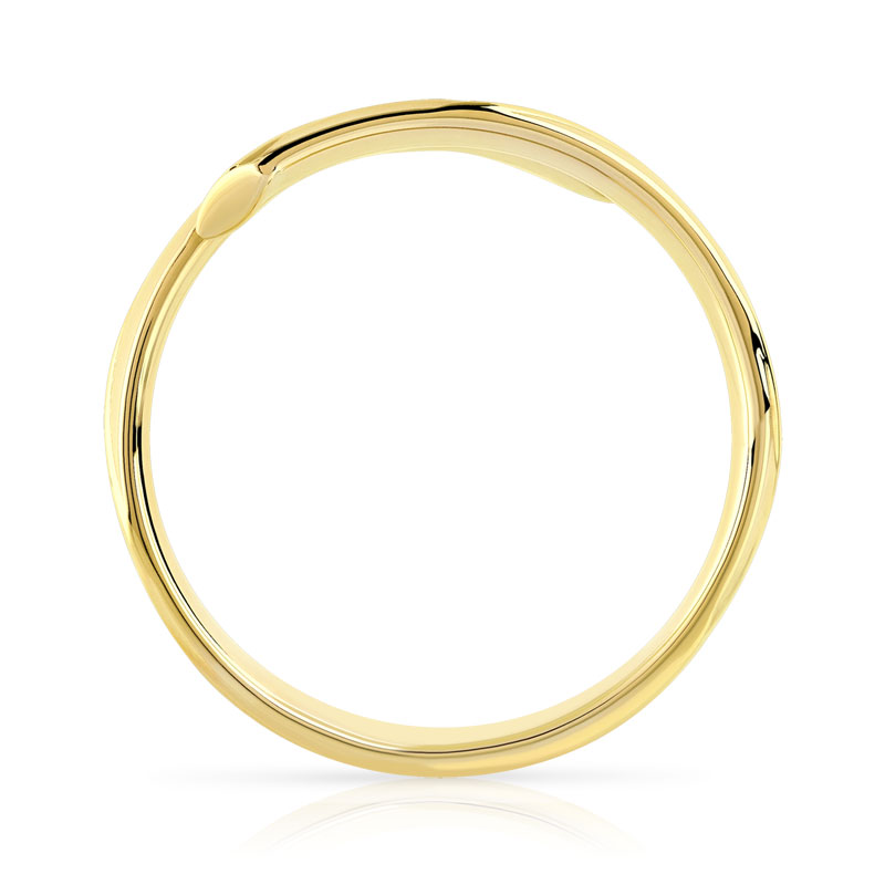 Bague or 375 jaune