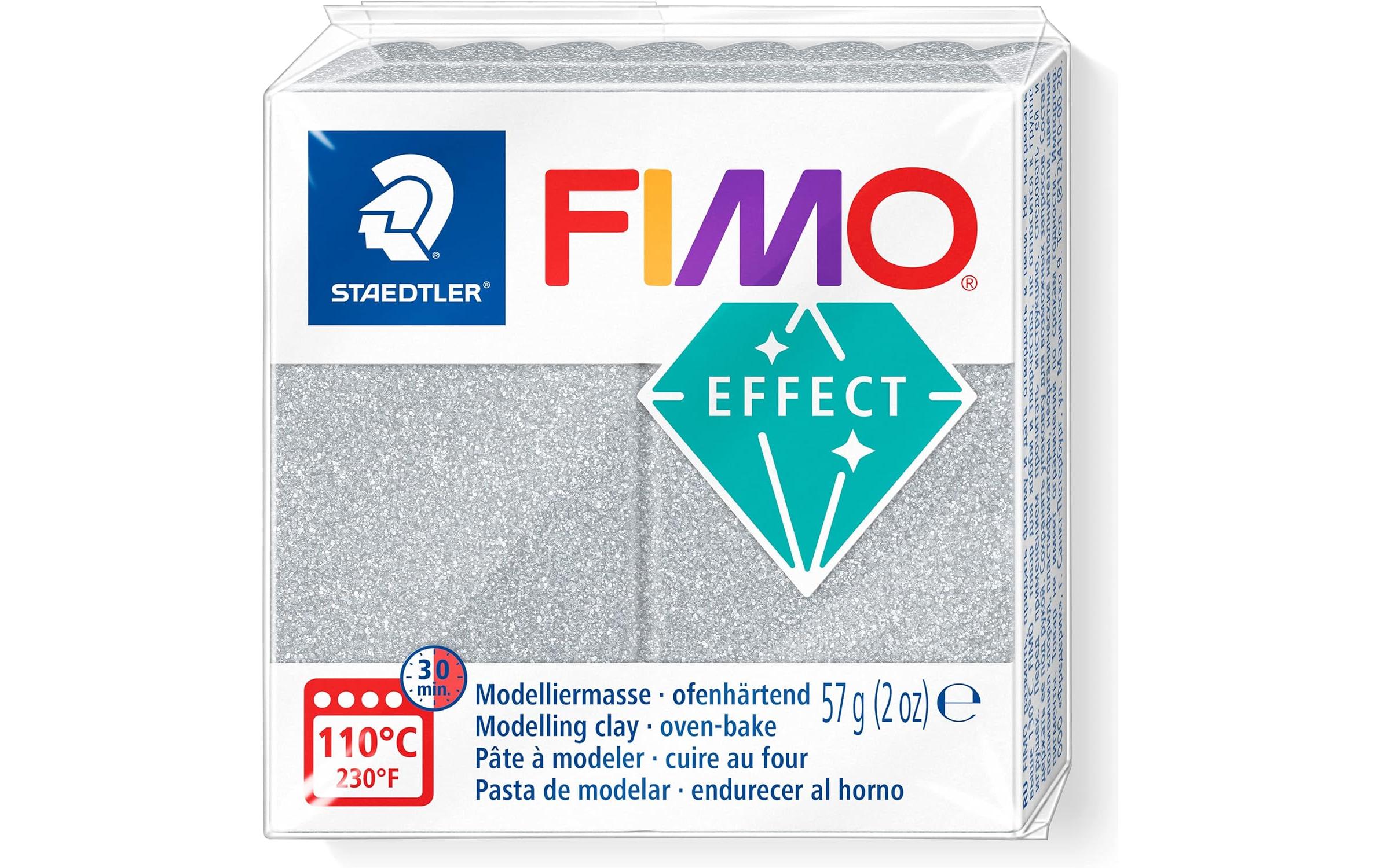Modelliermasse Soft Glitter SilberWeiche und gut formbare Modelliermasse