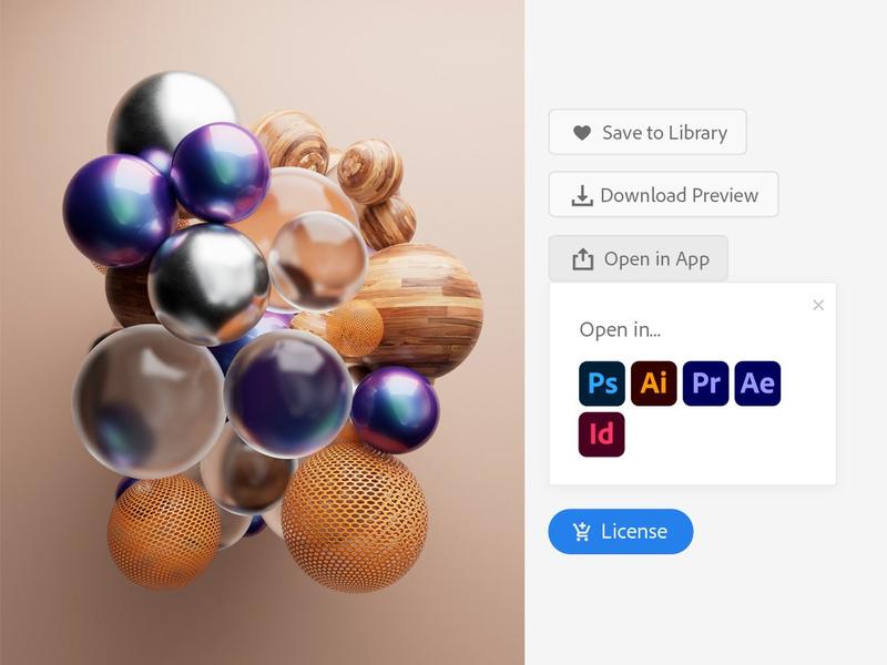 Adobe Stock Large EDU, MP, ABO, 1-9 U, 1yr, 750 Bilder pro Abonnement für lizenzfreie Fotos, Illustrationen und Grafiken