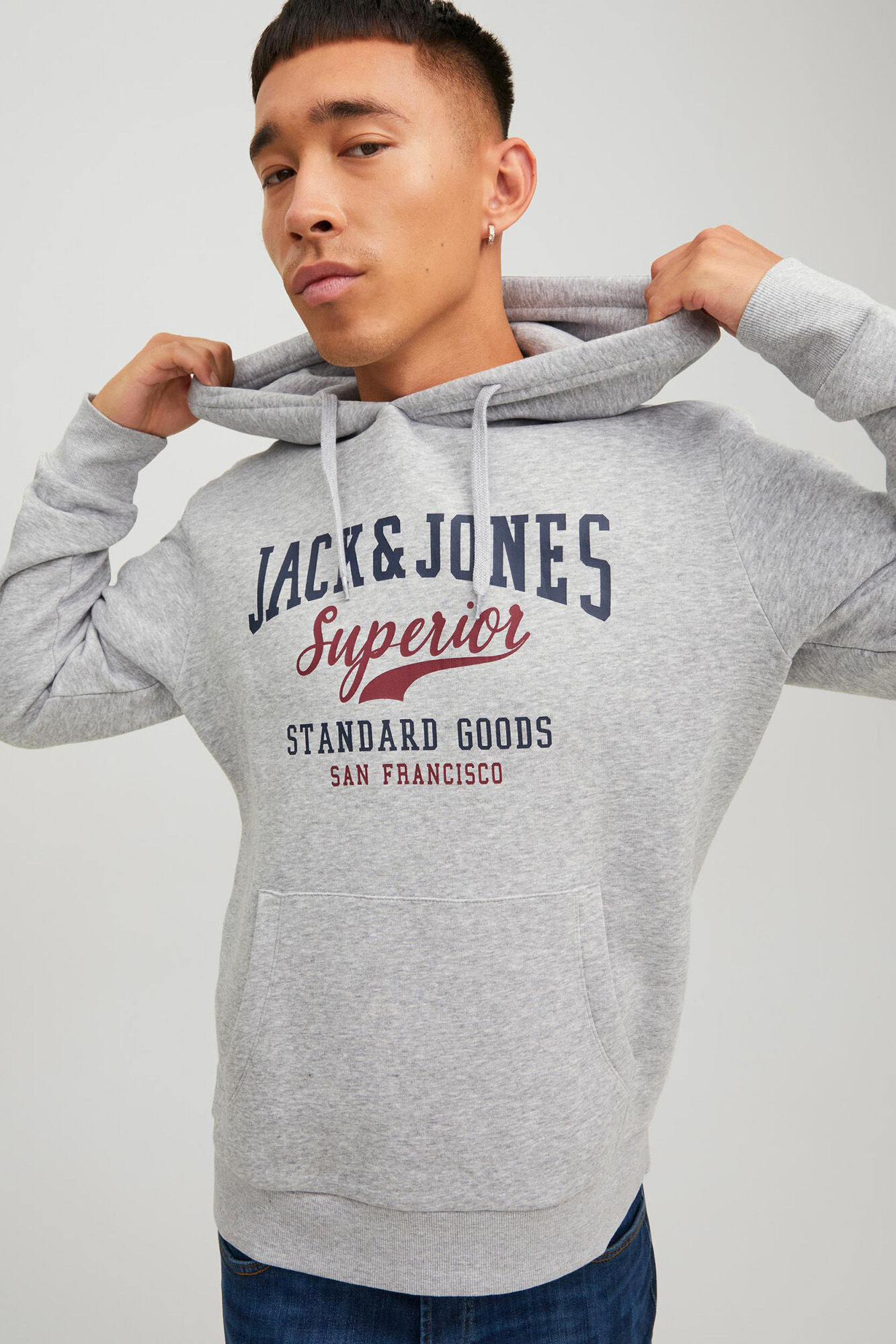 Moletom com estampa de logo