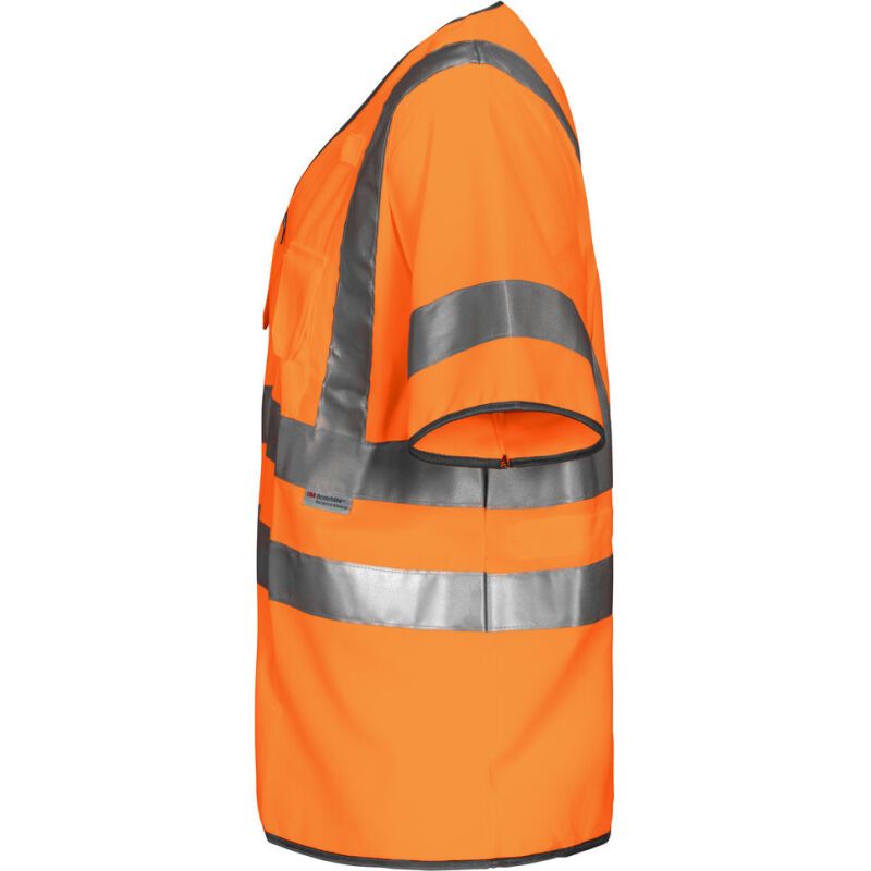 ProJob 6707 GILET PRIO ZIPPE - EN ISO 20471 CLASSE 3