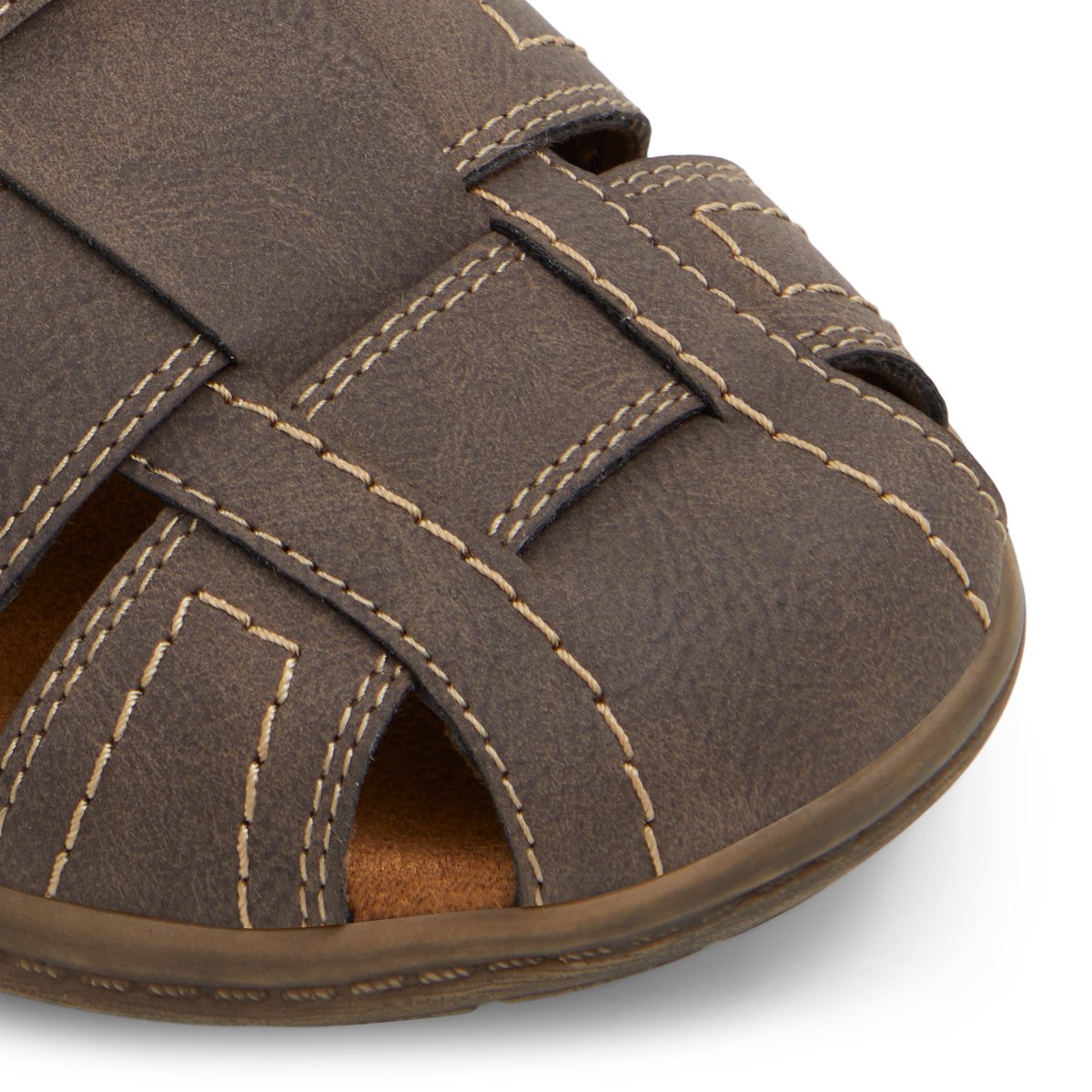 WEEKENDERS-Sevirakoth-Sandales de pêcheur - Talon plat - Marron