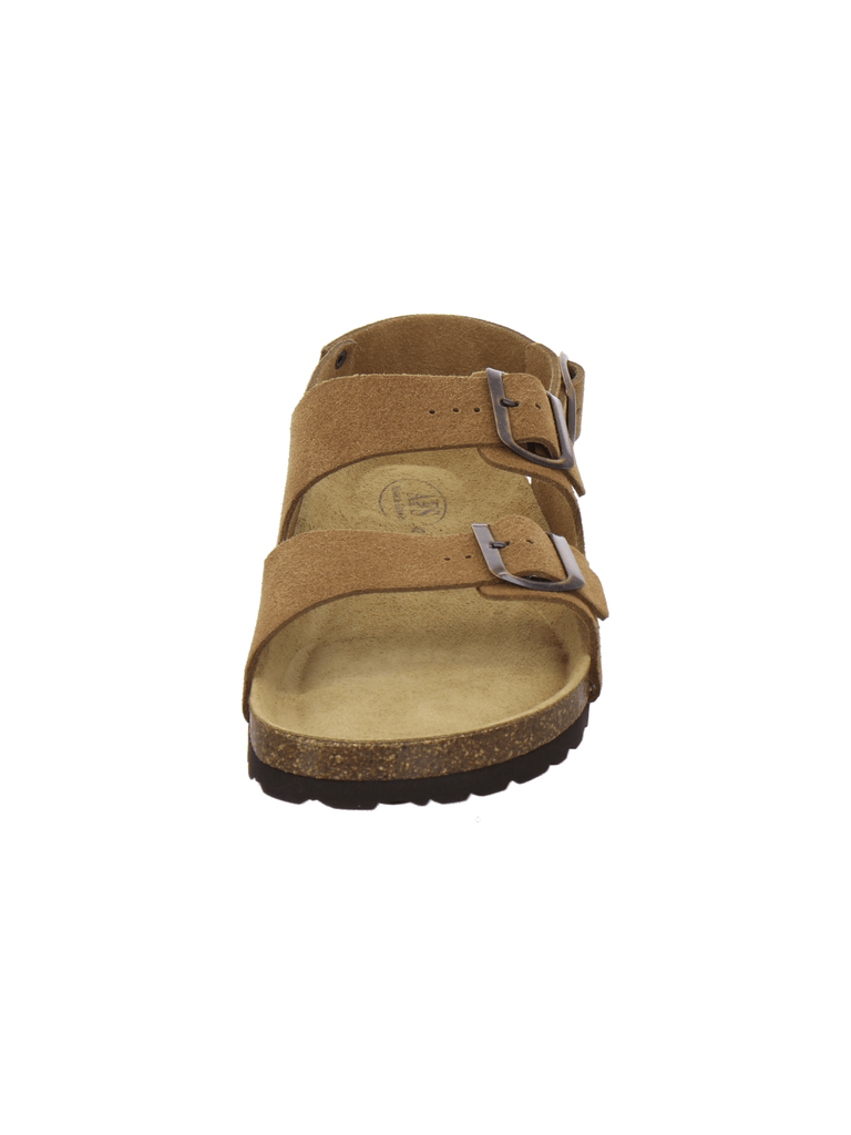 Sandalen Herren Leder cognac