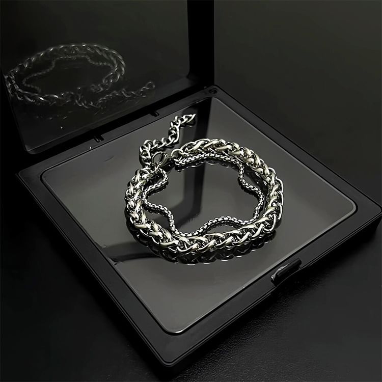 Malikasa - gelaagde kettingarmband