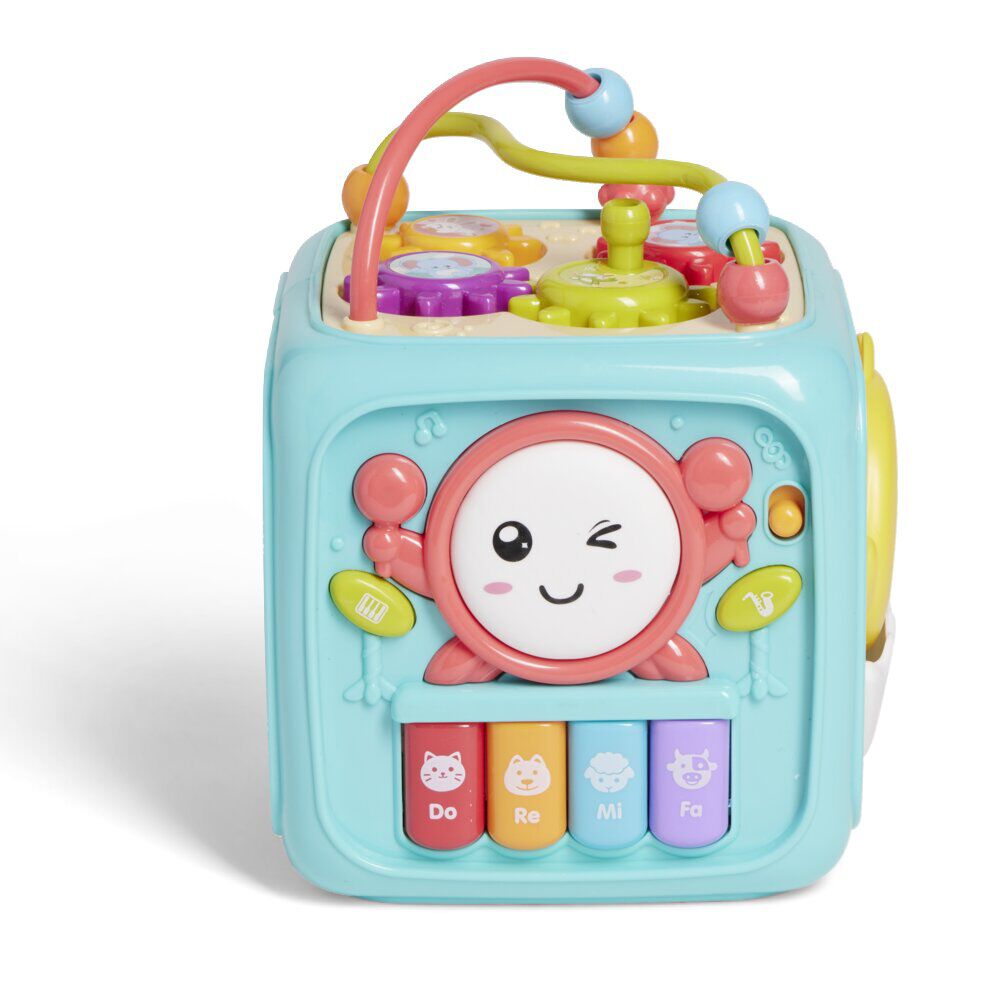 Cube activité enfant 14x14x17,7cm