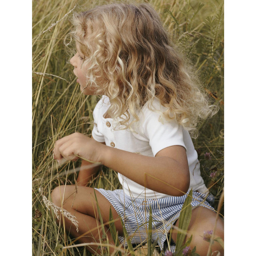 Køb Lil'Atelier Zen Blue Stripes Nmmhalfdan Loose Shorts 4001-Hs Lil