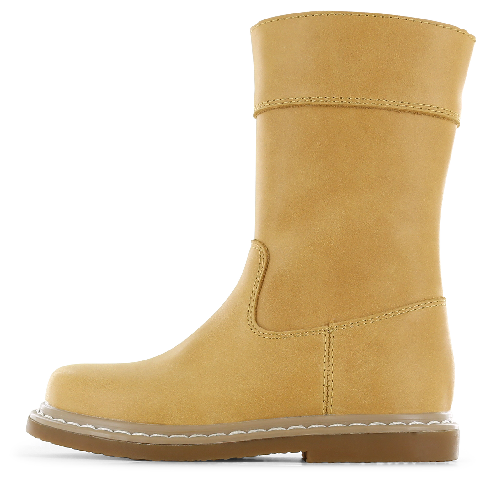Shoesme slim-fit stiefel ocker-gelb