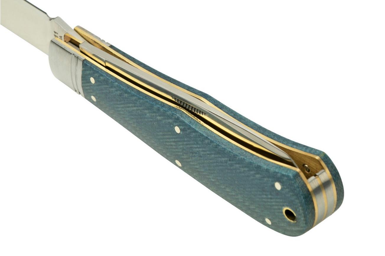 Rough Ryder Reserve Heavy Trapper Denim Micarta, RRR011 slipjoint zakmes