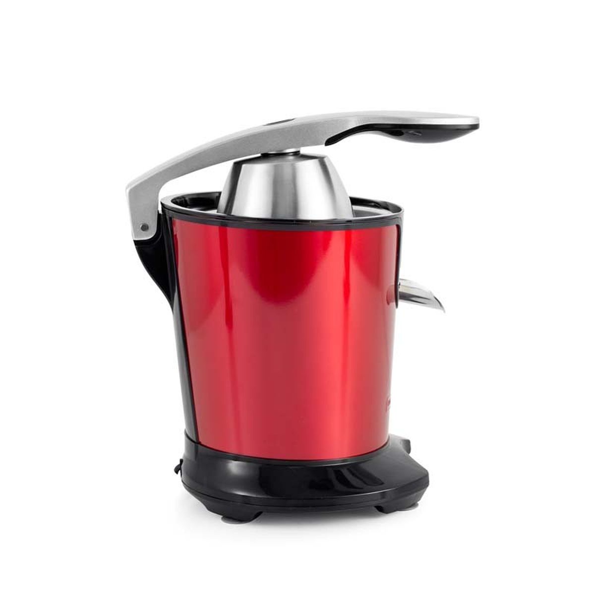 Kitchencook Presse Agrume Electrique - Bras articulé en Aluminium puissant-rouge