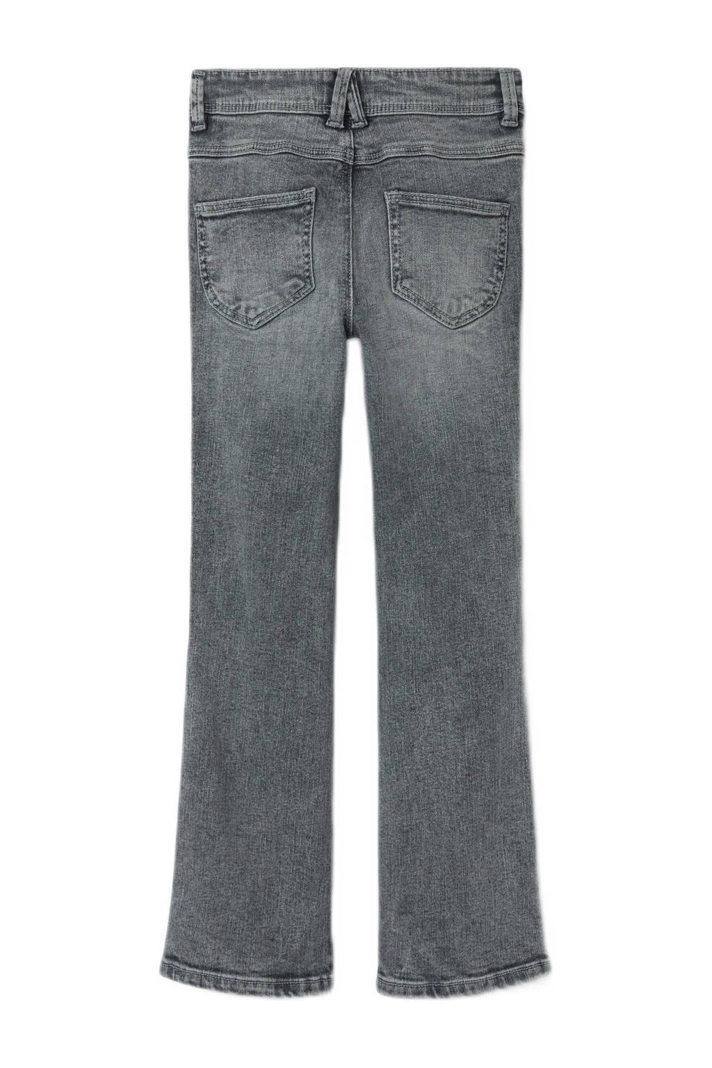 NAME IT bootcut jeans light grey denim